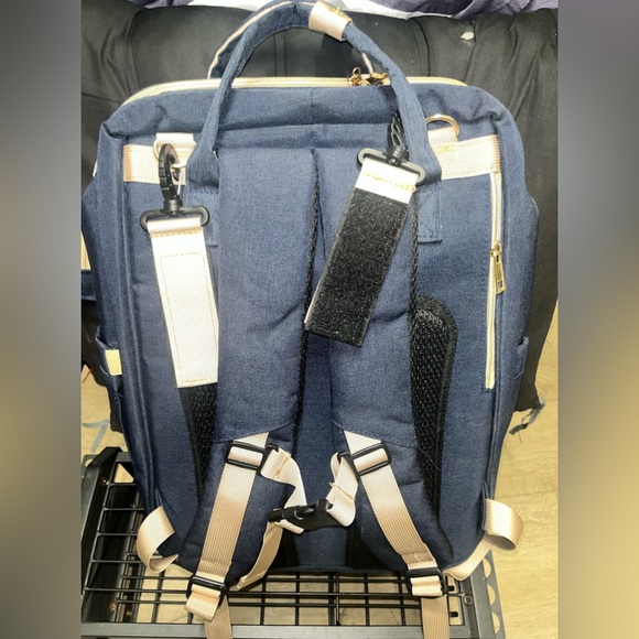 Maternity Large Travel Baby Diaper Bag Change Station Backpack USB Charge Port - Picture 2 of 6